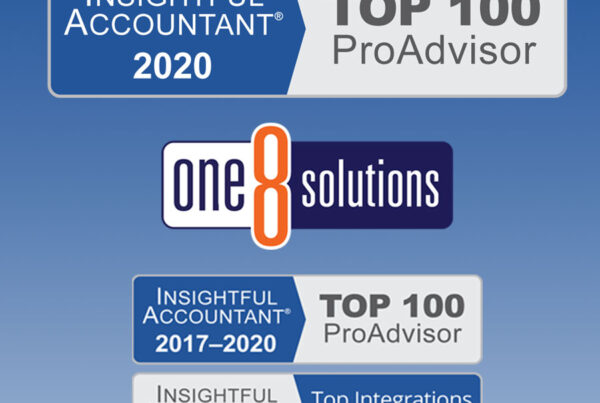 Insightful Accountant 2020 Top 100 ProAdvisor Domestic Awards