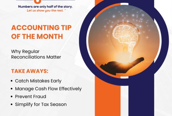 Accounting Tip of the Month One 8 Solutions