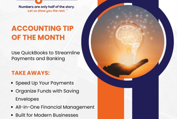 Accounting Tip of the Month One 8 Solutions