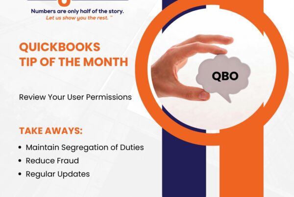 QuickBooks Tip of the Month One 8 Solutions