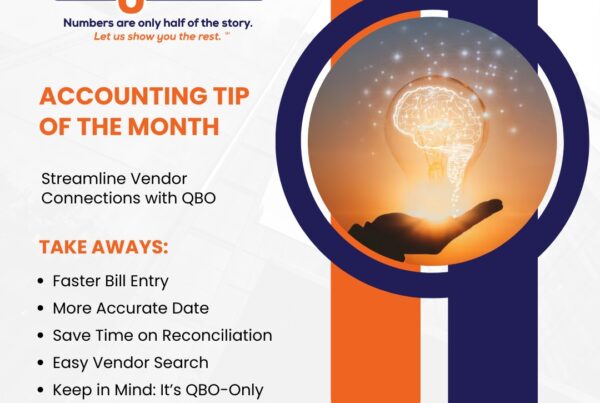 Accounting Tip of the Month One 8 Solutions