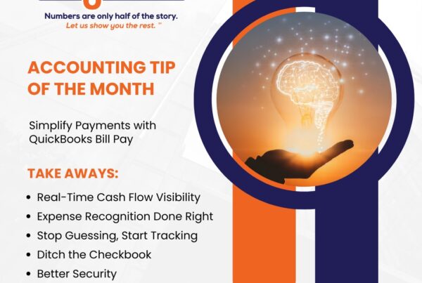 Accounting Tip of the Month One 8 Solutions