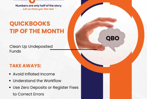 QuickBooks Tip of the Month One 8 Solutions