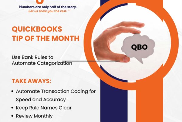 QuickBooks Tip of the Month One 8 Solutions