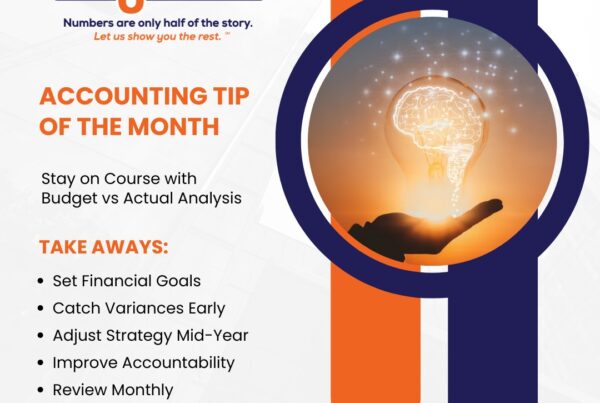 Accounting Tip of the Month One 8 Solutions