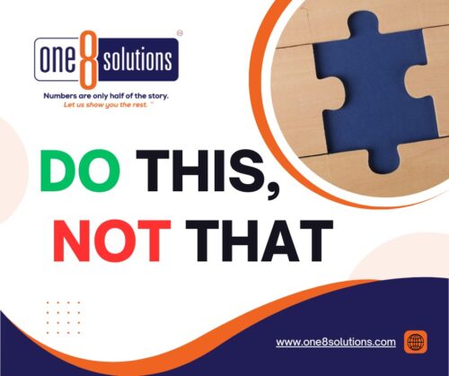 Do This, Not That One 8 Solutions