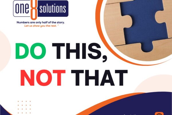 Do This, Not That One 8 Solutions