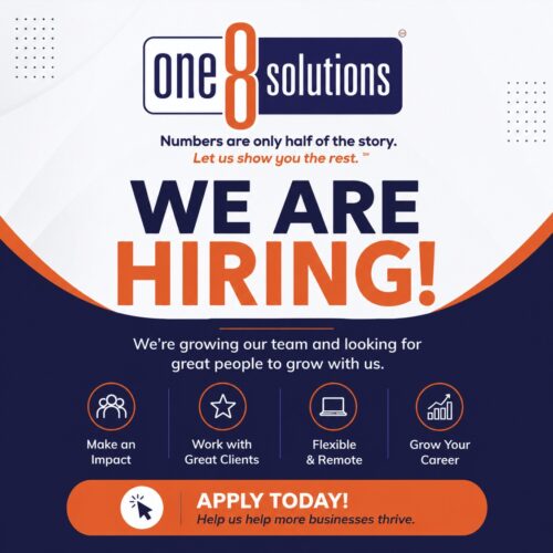 One 8 Solutions Senior Accountant and Accounting Advisory Specialist 2026