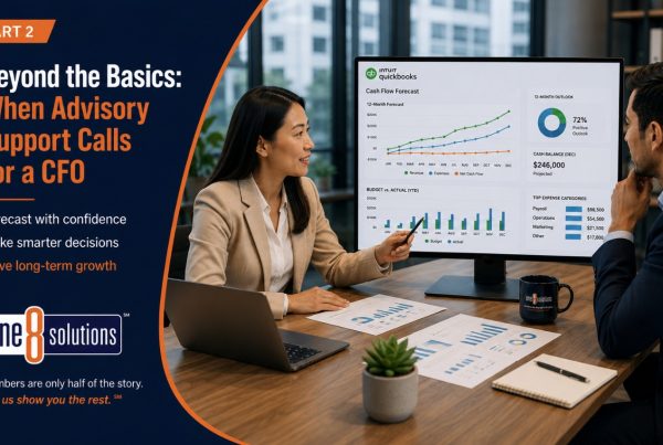 One 8 Solutions Beyond the Basics When Advisory Support Calls for a CFO
