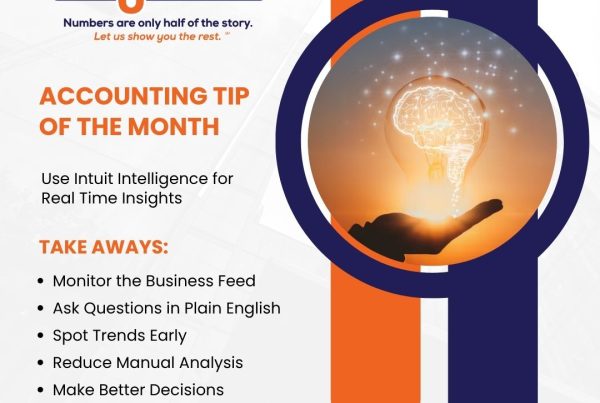 Accounting Tip of the Month One 8 Solutions