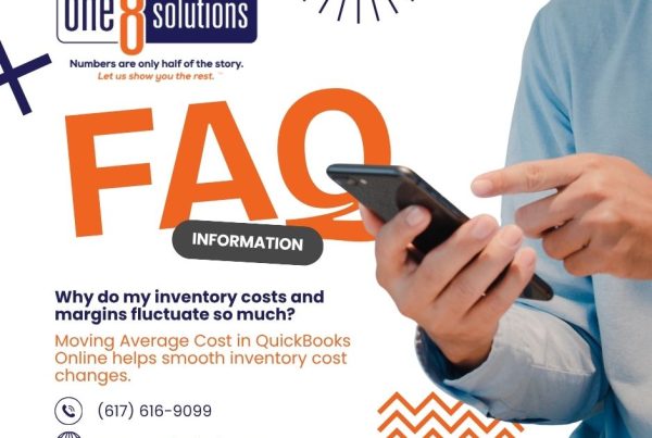 One 8 Solutions FAQ Why do my inventory costs and margins fluctuate so much