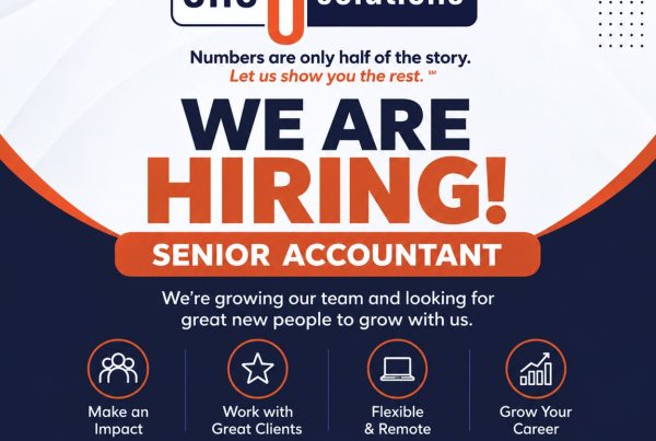 One 8 Solutions Senior Accountant 2026